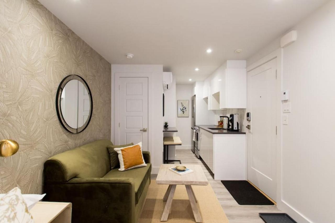 Palms Little Italy Studio With Full Bathroom By Denstays Montréal Eksteriør bilde